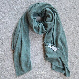 NWOT Tuckernuck Cashmere Scarf Green